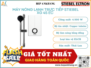 Máy nước nóng trực tiếp Stiebel Eltron 4500W XG 45 EC - Nhập khẩu Thái Lan